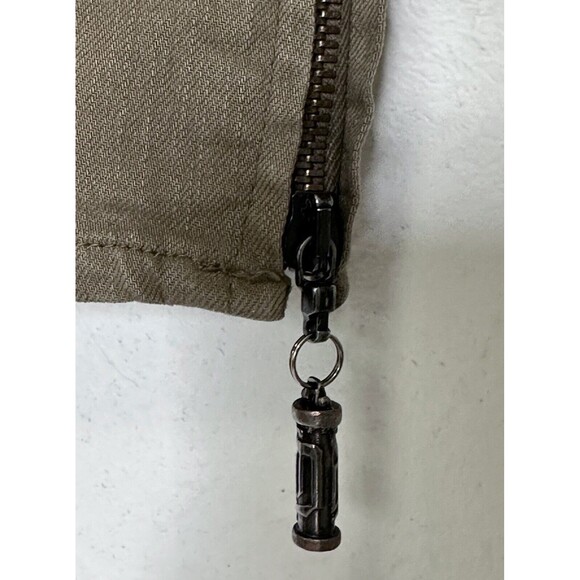 Versace Women’s Sz 34-48 Couture Vintage Jeans Khaki Straight Leg Ittierre Italy - Picture 6 of 16